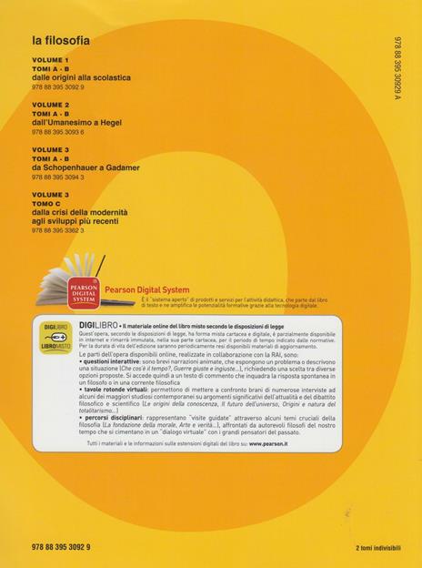  filosofia. Vol. 1A-1B: Dalle origini ad Aristotele-Dall'ellenismo alla scolastica. Per i Licei e gli Ist. magistrali - 2