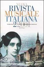 Nuova rivista musicale italiana (2001). Vol. 2