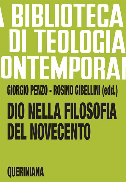 Dio nella filosofia del Novecento - copertina