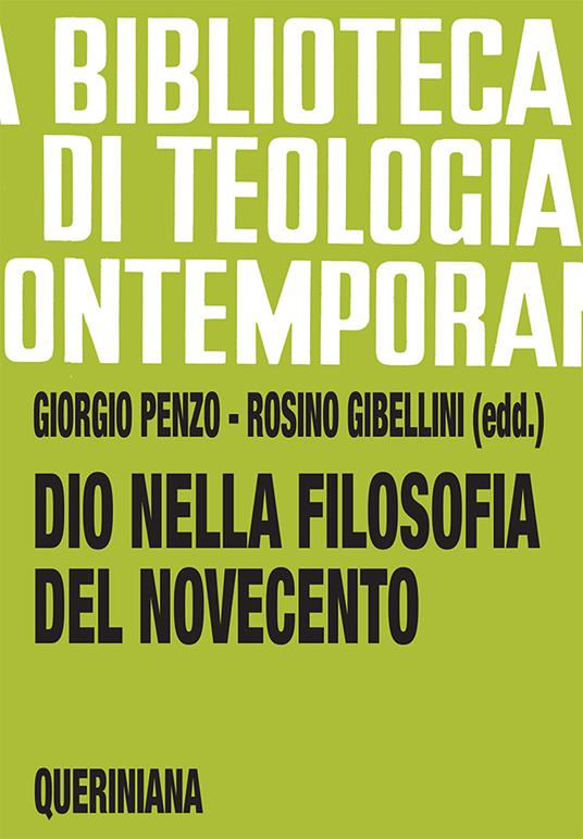 Dio nella filosofia del Novecento - copertina