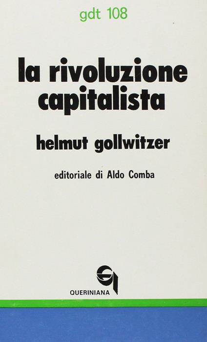 La rivoluzione capitalista - Helmut Gollwitzer - copertina