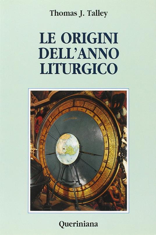 Le origini dell'anno liturgico - J. Thomas Talley - copertina