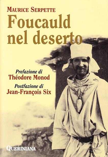 Foucauld nel deserto - Maurice Serpette - copertina