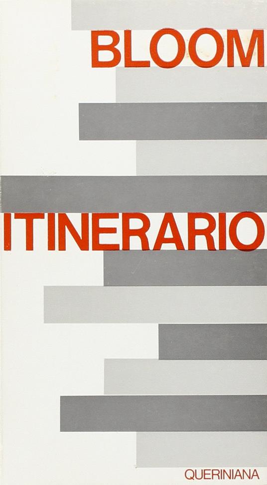 Itinerario. Meditazioni su un tema - Anthony Bloom - copertina