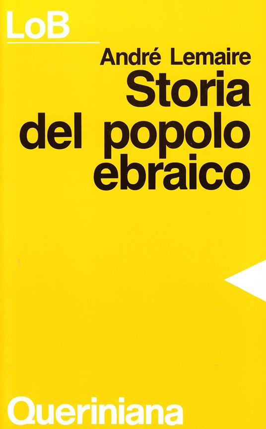 Storia del popolo ebraico - André Lemaire - copertina