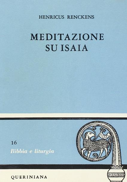 Meditazione su Isaia. Profeta di Dio che viene fra noi - Henricus Renckens - copertina