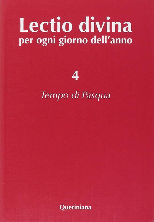 Lectio divina per ogni giorno dell'anno. Vol. 4: Tempo di Pasqua. - copertina