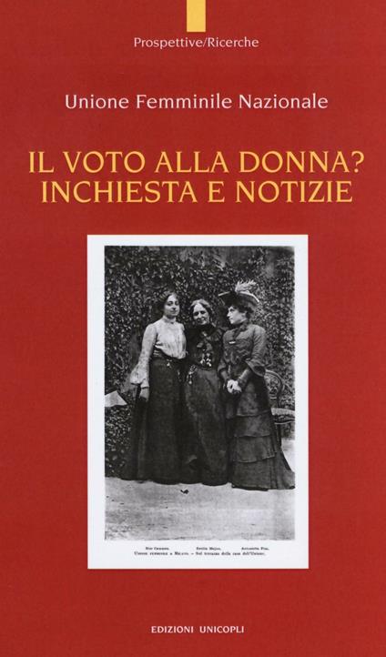 Il voto alla donna? Inchiesta e notizie - copertina