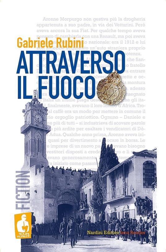 Attraverso il fuoco - Gabriele Rubini - copertina