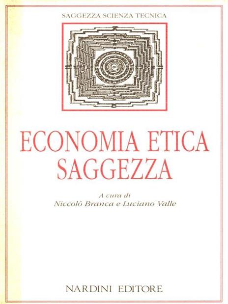 Economia, etica, saggezza - copertina
