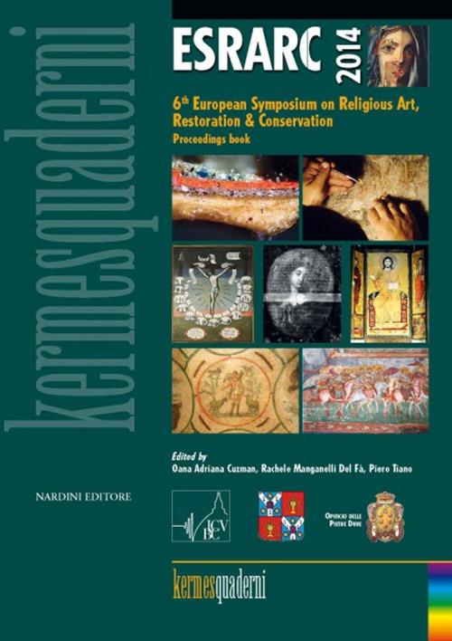 ESRARC 2014. 6th european symposium on religious art, restoration & conservation. proceeding book - copertina