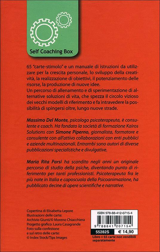 Creare soluzioni. Un metodo innovativo per reinventarsi la vita. Con le 65 carte del Coaching Creativo - Massimo Del Monte,Maria Rita Parsi,Simone Piperno - 2