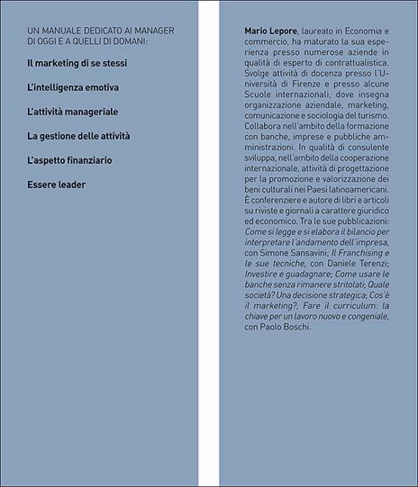 Manager di se stessi. Costruire e mantenere una buona immagine di sé - Mario Lepore - 7