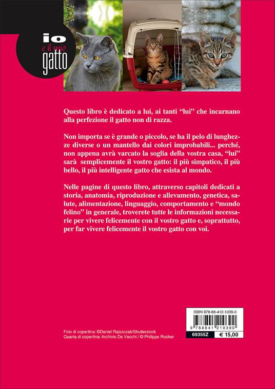 Guida al gatto comune - Rita Mabel Schiavo - Libro De Vecchi 2017