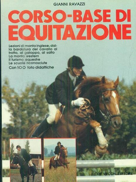 Corso base di equitazione - Gianni Ravazzi - copertina