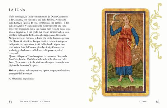 Tarocchi d'oro Visconti Sforza. Con 78 Carte - Mary Packard - Libro - De  Vecchi 