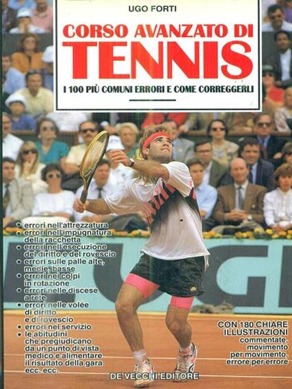 Corso avanzato di tennis - Ugo Forti - copertina