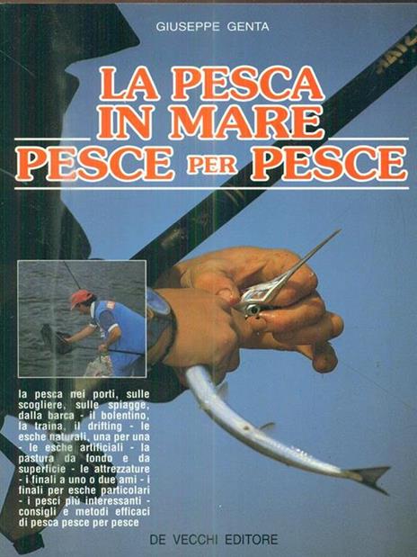 La pesca in mare pesce per pesce - Giuseppe Genta - copertina