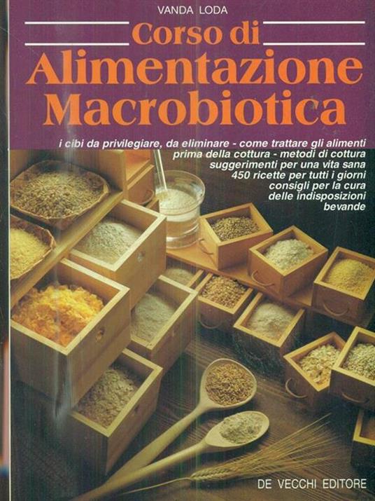 Corso di alimentazione macrobiotica - Vanda Loda - copertina