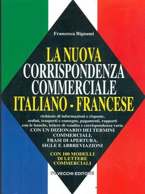 La nuova corrispondenza commerciale italiano-francese - Francesca Bignami - copertina