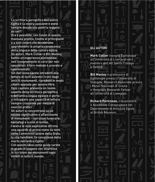 Come leggere i geroglifici egizi. Manuale teorico e pratico - Mark Collier,Bill Manley - 3