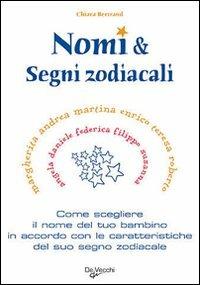 Nomi e segni zodiacali - Chiara Bertrand - copertina