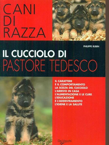 Il cucciolo di pastore tedesco - Philippe Rubin - copertina