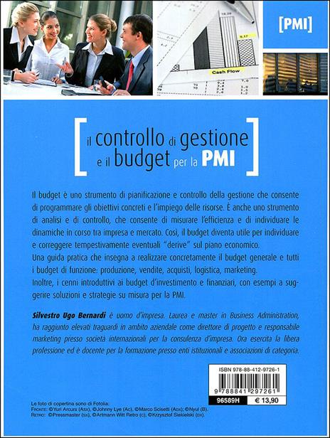 Controllo di gestione e finanza aziendale per la consulenza d'impresa.  Manuale operativo per le PMI.