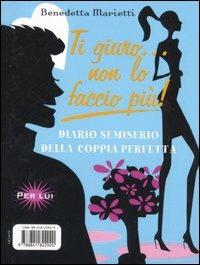 Ti giuro... non lo faccio più! Diario semiserio della coppia perfetta - Benedetta Marietti - copertina