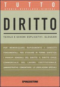 Diritto. Tavole e schemi esplicativi, glossari - copertina