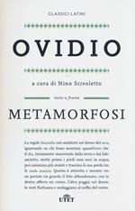 Metamorfosi. Testo latino a fronte