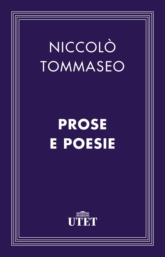 Prose e poesie - Niccolò Tommaseo - ebook