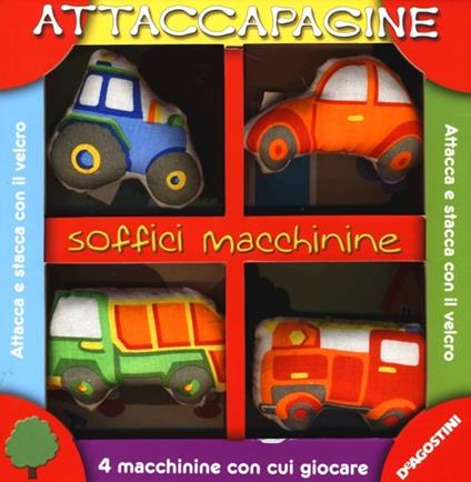 Soffici macchinine. Attaccapagine. Ediz. illustrata. Con gadget - Louise Rogers - copertina