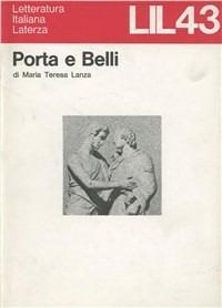 Porta e Belli - M. Teresa Lanza - copertina