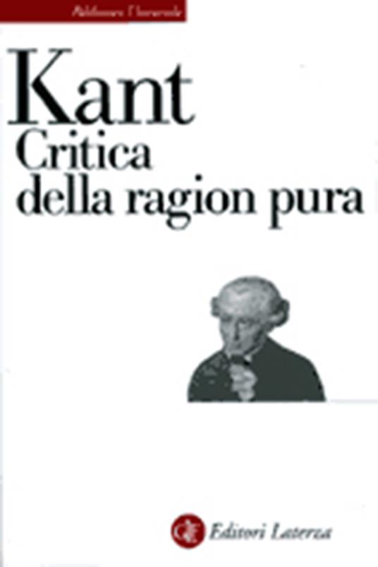 Critica della ragion pura - Immanuel Kant - copertina