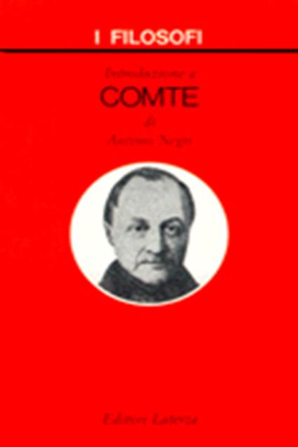 Introduzione a Comte - Antimo Negri - copertina