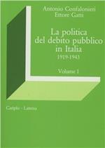 La politica del debito pubblico in Italia (1919-1943)