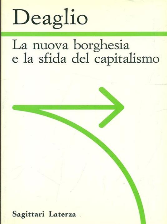 La nuova borghesia e la sfida del capitalismo - Mario Deaglio - copertina
