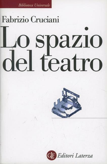 Lo spazio del teatro - Fabrizio Cruciani - copertina