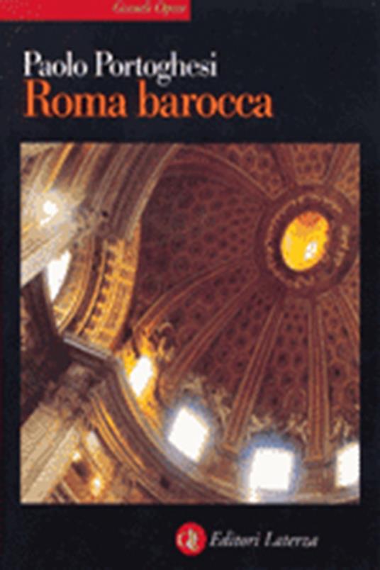 Roma barocca - Paolo Portoghesi - copertina