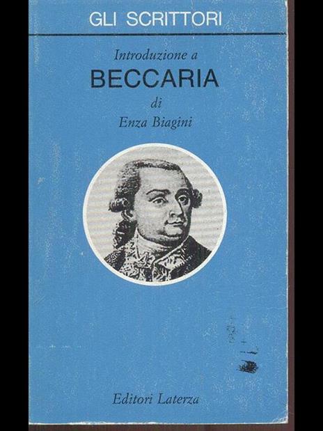 Introduzione a Beccaria - Enza Biagini - 2