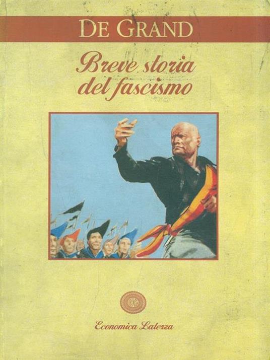 Breve storia del fascismo - Alexander J. De Grand - copertina