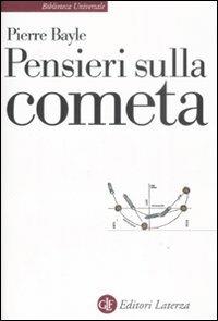 Pensieri sulla cometa - Pierre Bayle - copertina