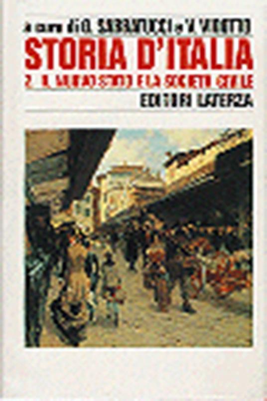 Storia d'Italia. Vol. 2: Il nuovo Stato e la società civile (1861-1887). - copertina