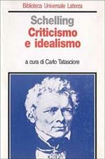 Criticismo e idealismo