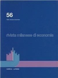 Rivista milanese di economia. Vol. 56 - copertina