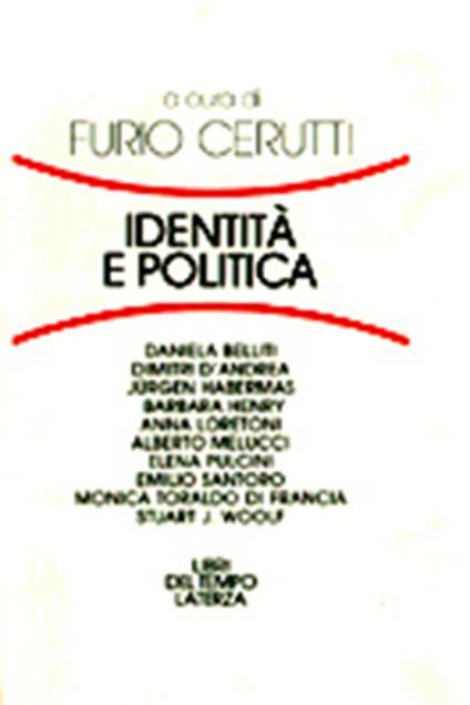 Identità e politica - copertina