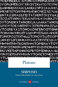 Il Simposio. Testo greco a fronte - Platone - Libro - Laterza - Economica  Laterza. Classici filosofia