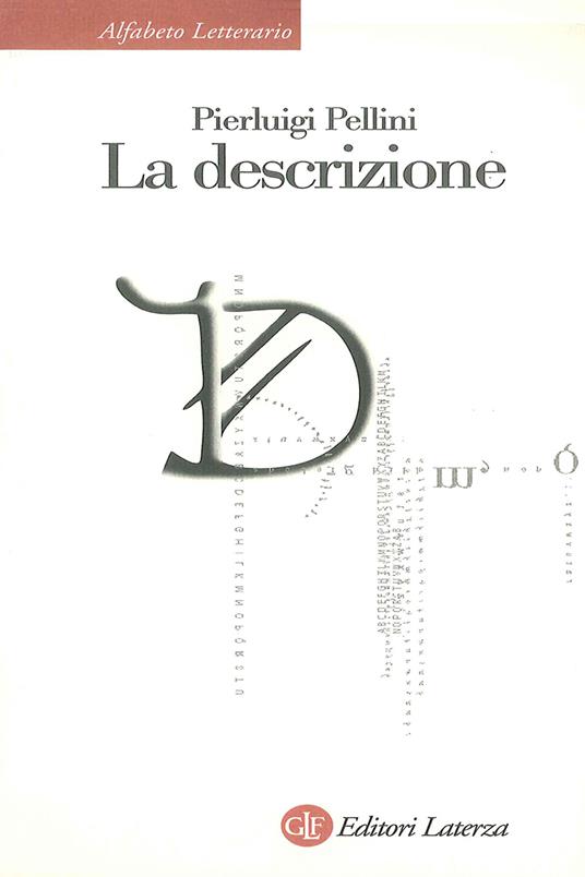 La descrizione - Pierluigi Pellini - copertina