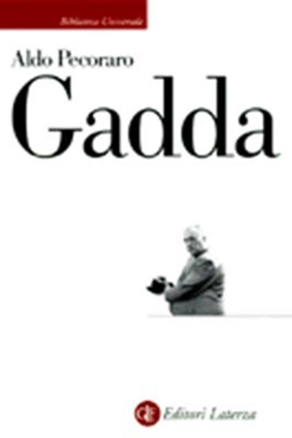 Gadda - Aldo Pecoraro - copertina